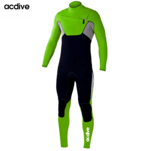 High Quality Chest Zip Kite Surfing Bodyboarding Free Diving 4/3mm Super Stretchy Neoprene Wetsuit