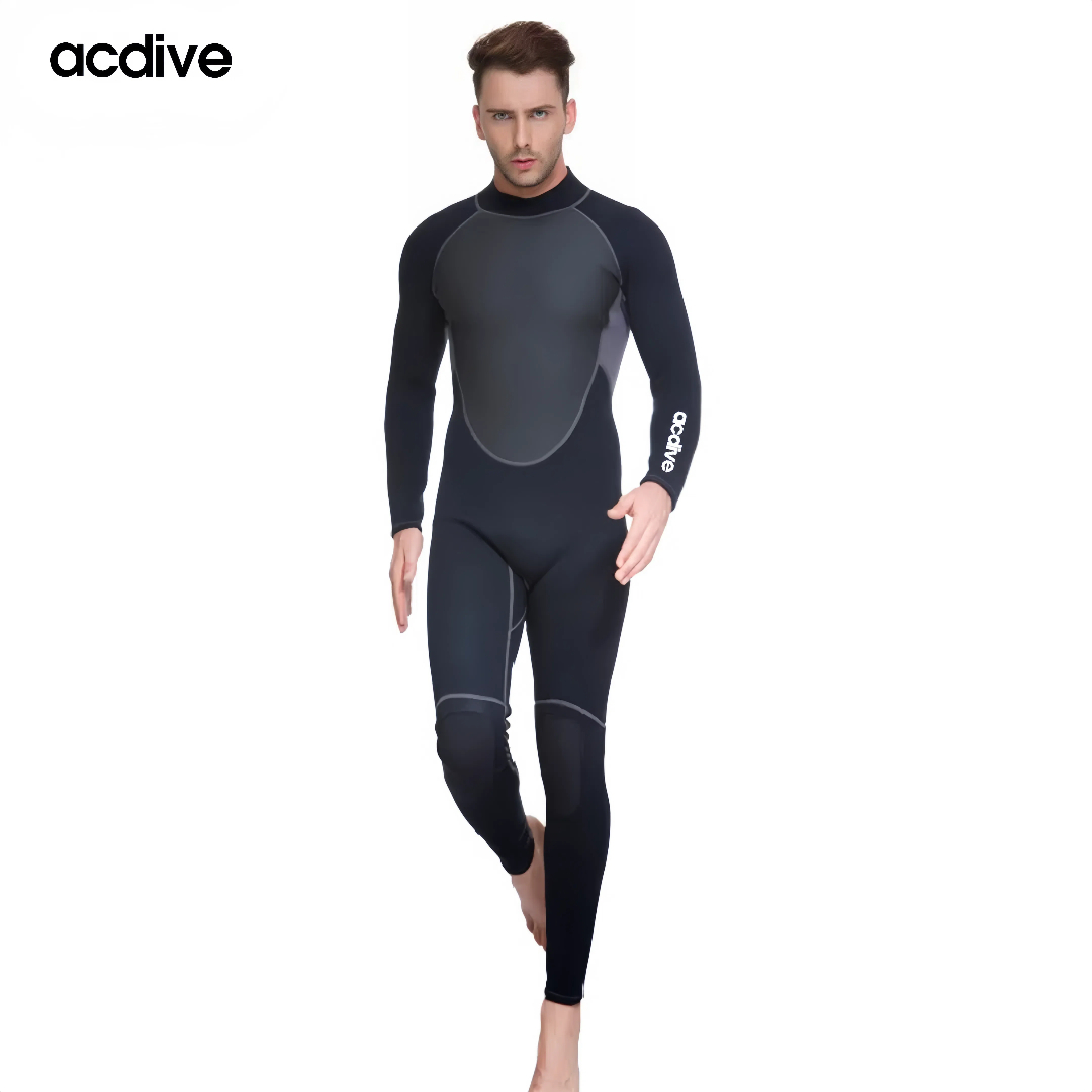 Acdive Customized 3mm Shark Skin Neoprene Surfing Scuba Diving Swimming Floating Men Wetsuit - Image 3
