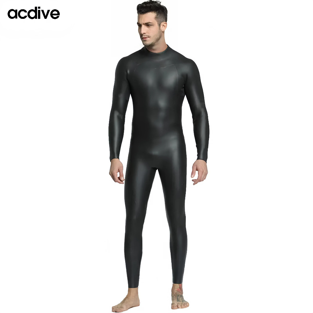 Adult Max Stretchy Cr Smooth Skin 3mm Neoprene Scuba Diving Gbs Taped Sealing Triathlon Wetsuit