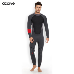 High Stretchy Adult 3mm Neoprene Customized Scuba Diving Snorkeling Surfing Thermal Full Back Zip Wetsuit
