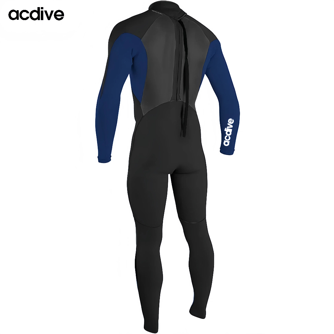 Custom 4/3mm Shark Skin Neoprene Full Wetsuit for Scuba Diving & Snorkeling - Image 4