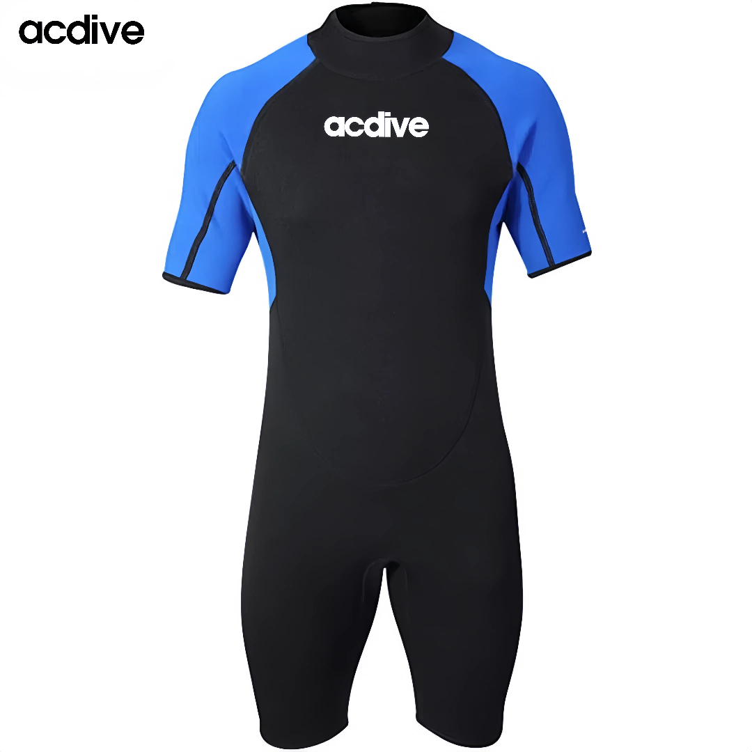 High Quality Customized Brand Colors Adult 3mm Neoprene Short Sleeve Surfing Diving Snorkeling Swimming Wetsuit