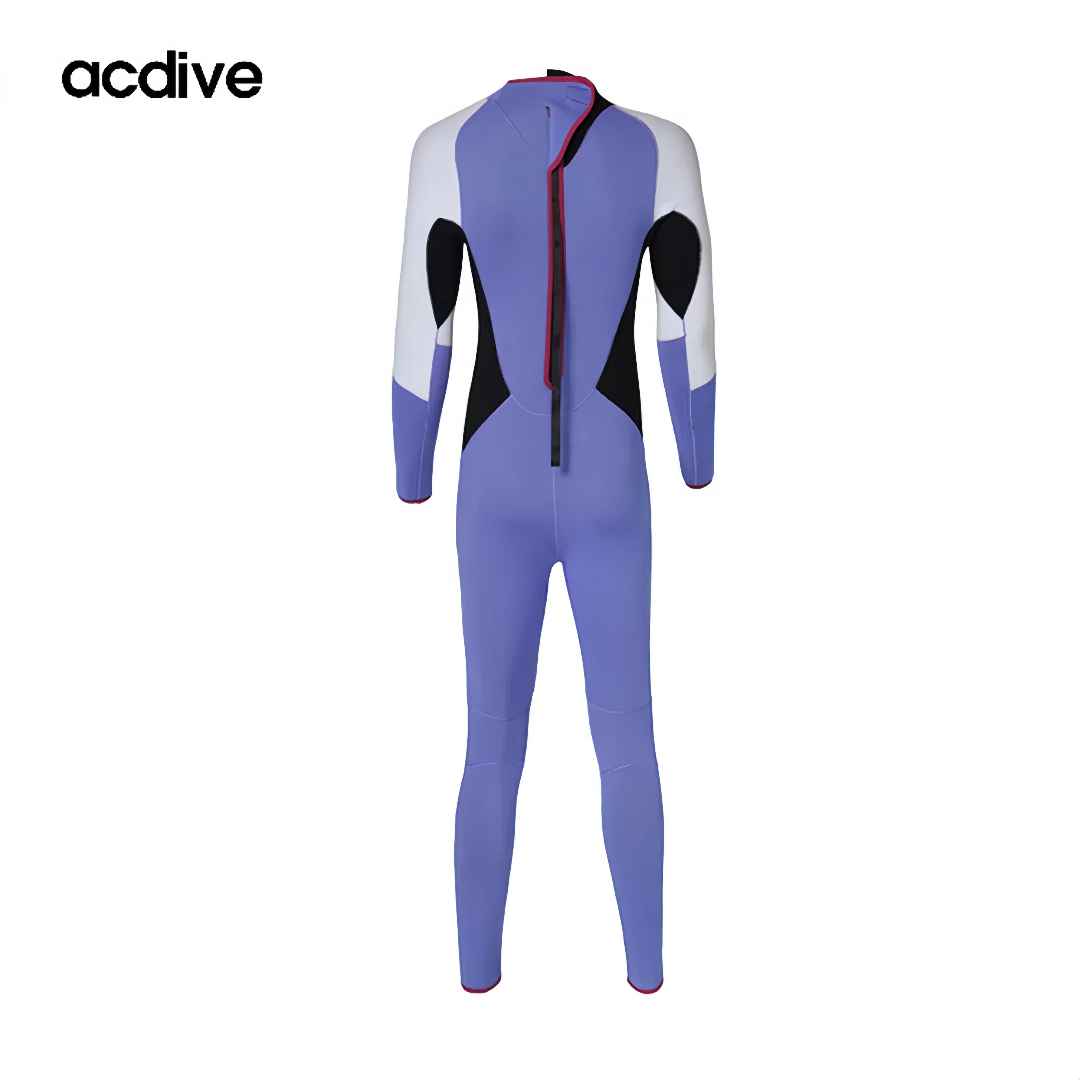 Acdive Customized Colors Long Sleeve Women 3mm Stretchy Neoprene Surfing Scuba Diving Snorkeling Wetsuit - Image 2