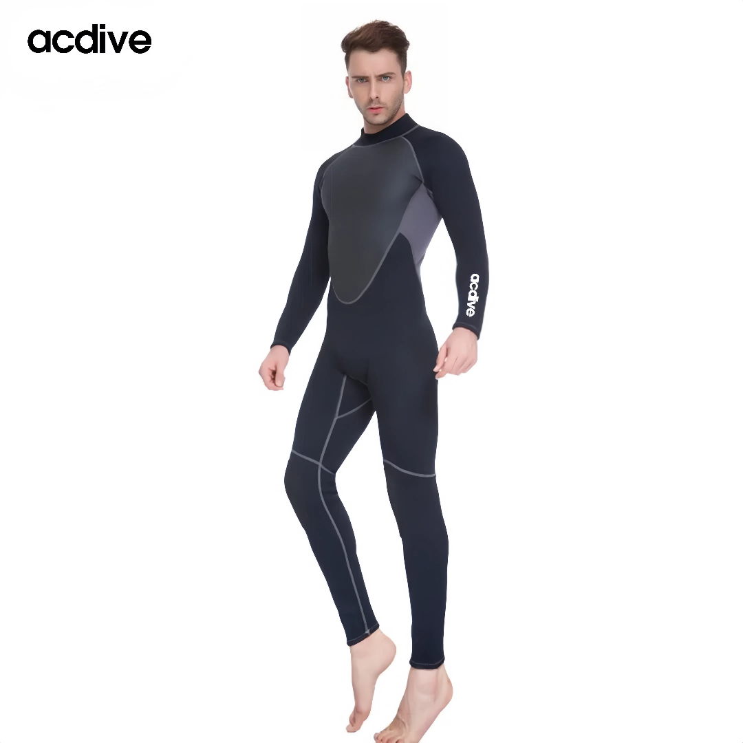 Acdive Customized 3mm Shark Skin Neoprene Surfing Scuba Diving Swimming Floating Men Wetsuit