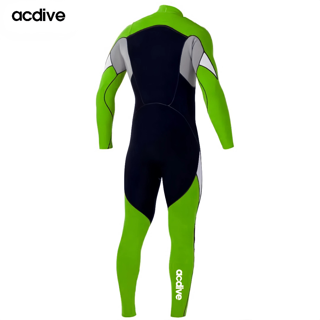 High Quality Chest Zip Kite Surfing Bodyboarding Free Diving 4/3mm Super Stretchy Neoprene Wetsuit - Image 2