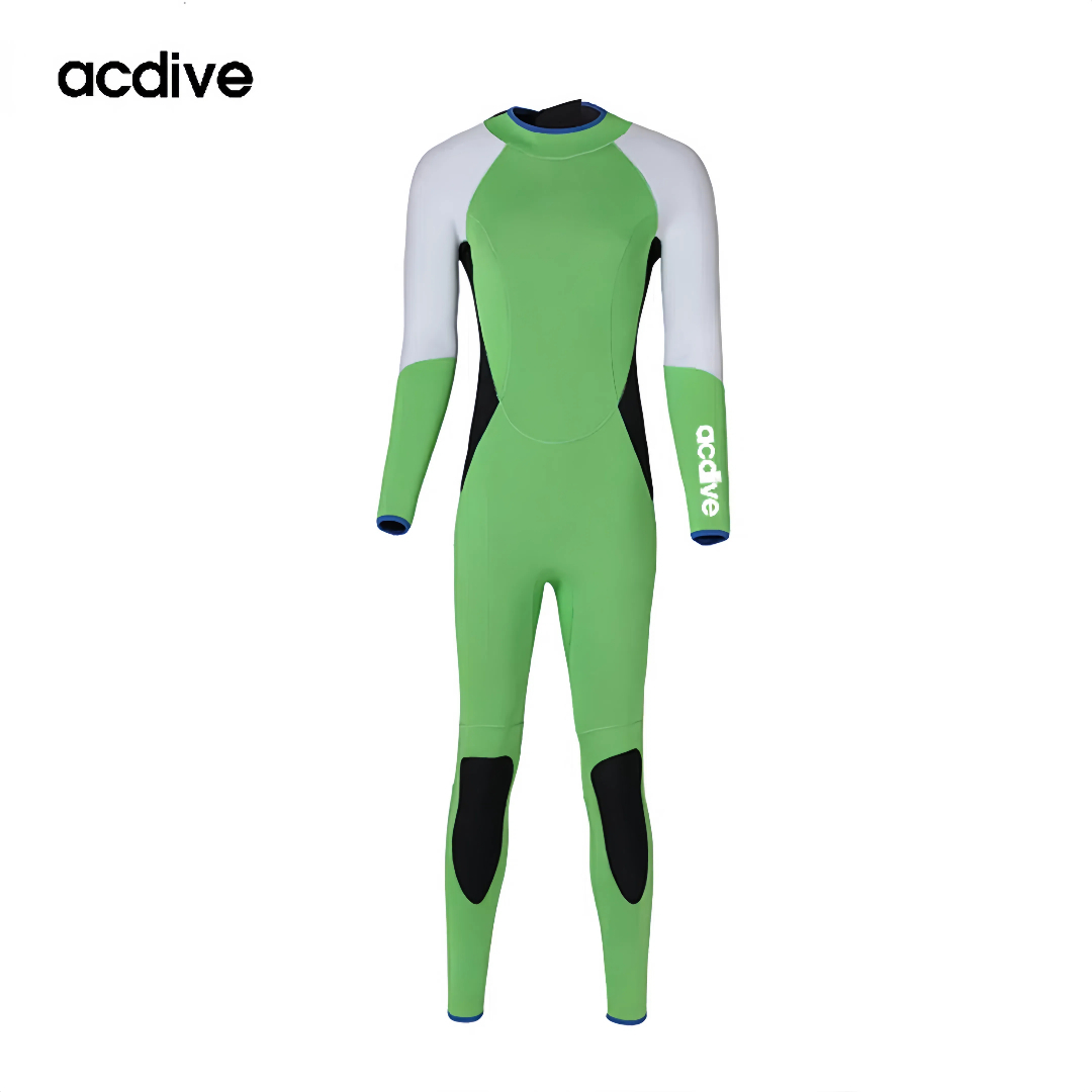 Acdive Customized Colors Long Sleeve Women 3mm Stretchy Neoprene Surfing Scuba Diving Snorkeling Wetsuit - Image 3