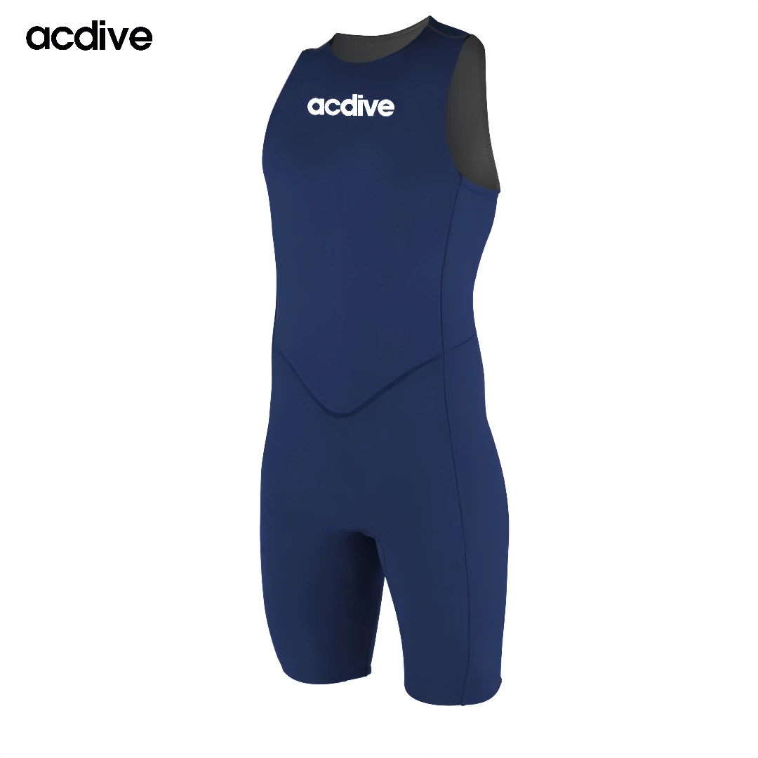 Acdive Aqua Sports 3mm Neoprene OEM ODM Suits Surfing Boating Snorkeling Sailing Kayaking Sleeveless Wetsuit