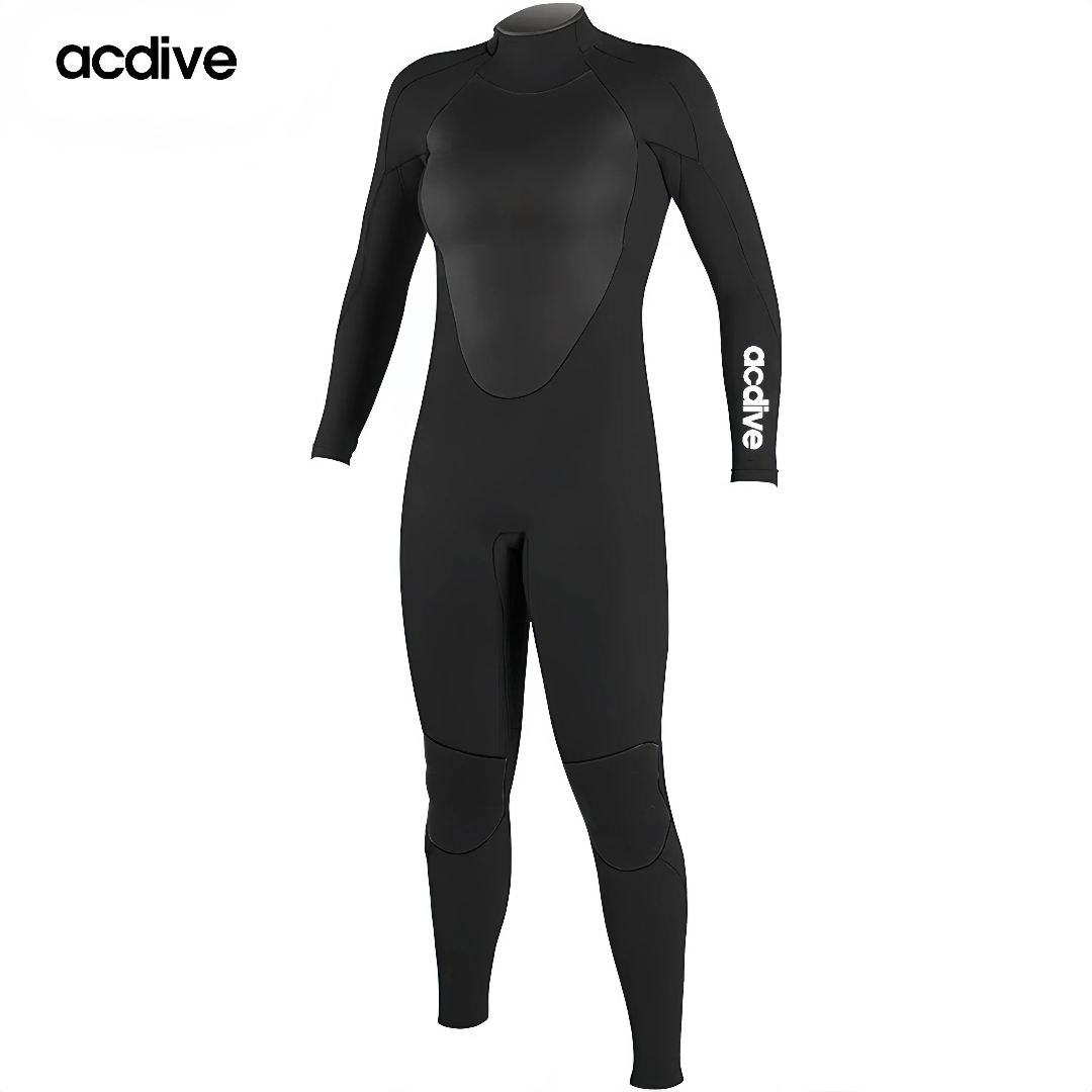 Customized 4/3mm Women Full Sleeve Stretchy Mesh Skin Neoprene Suits Gbs Surfing Scuba Diving Sailing Wetsuit - Image 3