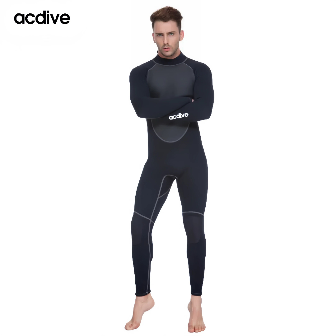 Acdive Customized 3mm Shark Skin Neoprene Surfing Scuba Diving Swimming Floating Men Wetsuit - Image 2