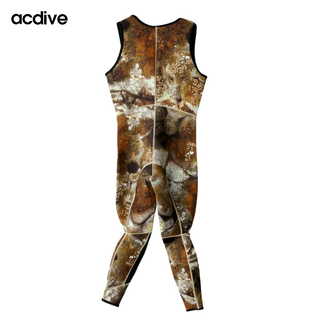 Hooded Men 3mm Neoprene Diving For Warm Professional Spearfishing Sports Two Pieces OEM ODM Camo Wetsuit - Image 4
