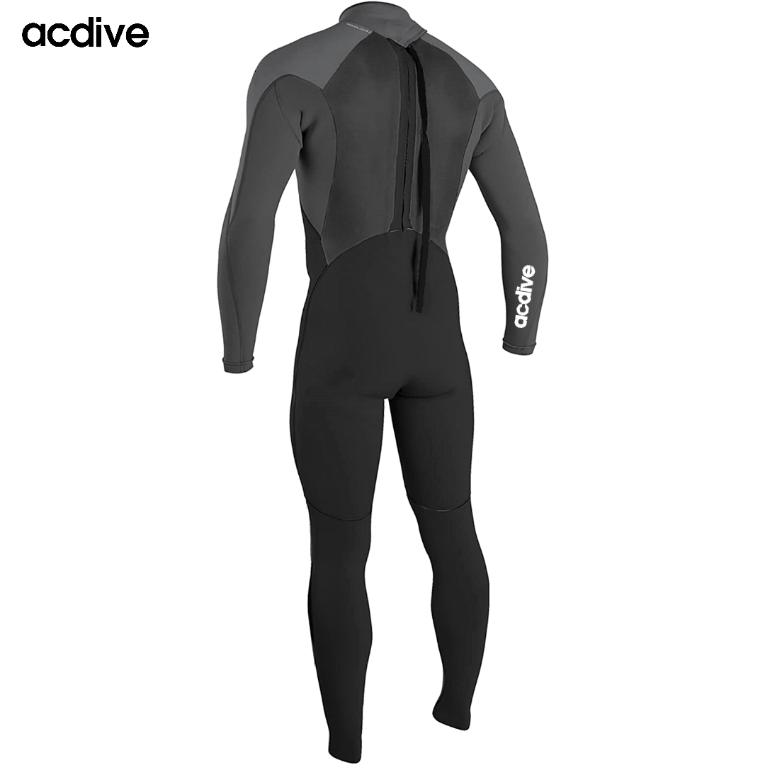 Custom 4/3mm Shark Skin Neoprene Full Wetsuit for Scuba Diving & Snorkeling - Image 2