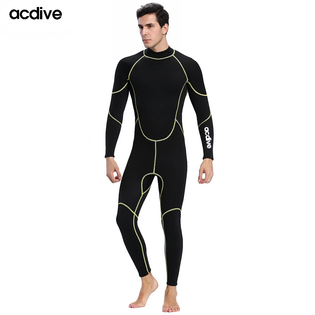 Hot Selling Men Long Sleeve 3mm Neoprene Suits Customized Water Sports Snorkeling Scuba Diving Surfing Wetsuit