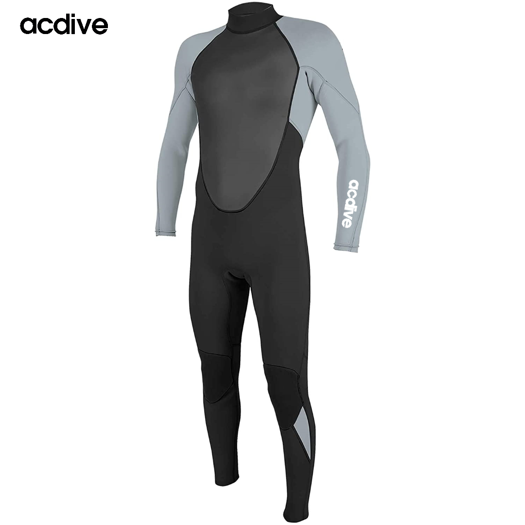 Acdive Professional 3mm Shark Skin Neoprene Free Diving Surfing Snorkeling Customized Full Sleeve Aqua Wetsuit - Image 3