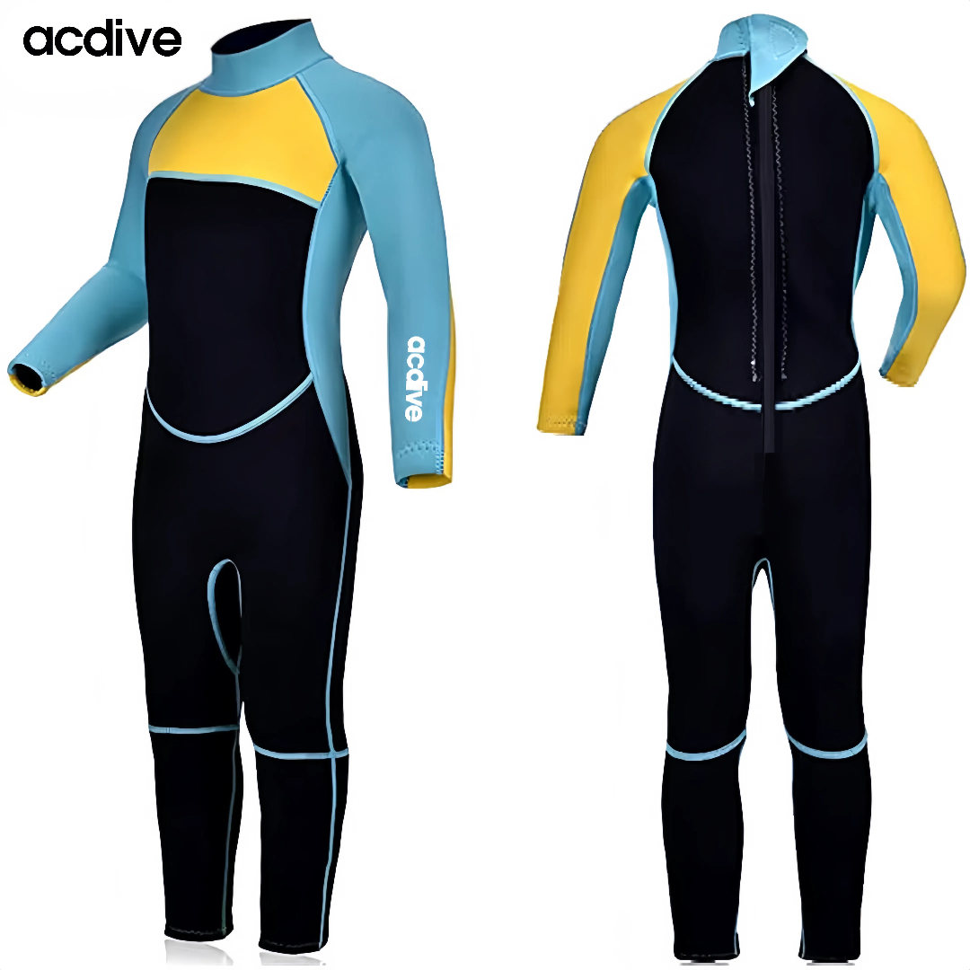 Children Customized 3mm Neoprene Colors Printed Aqua Suits Upf 50+ Sports Snorkeling Swimming Wetsuit