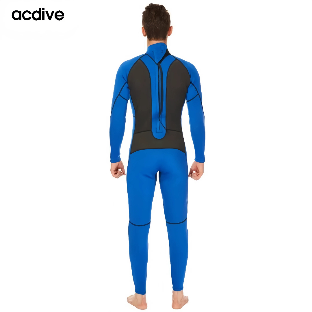 Professional Men 3mm Shark Skin Neoprene Full Sleeve Suits Scuba Diving Surfing OEM ODM Printed Wetsuit - Image 4