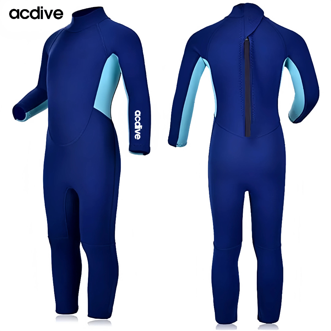 Children Customized 3mm Neoprene Colors Printed Aqua Suits Upf 50+ Sports Snorkeling Swimming Wetsuit - Image 3