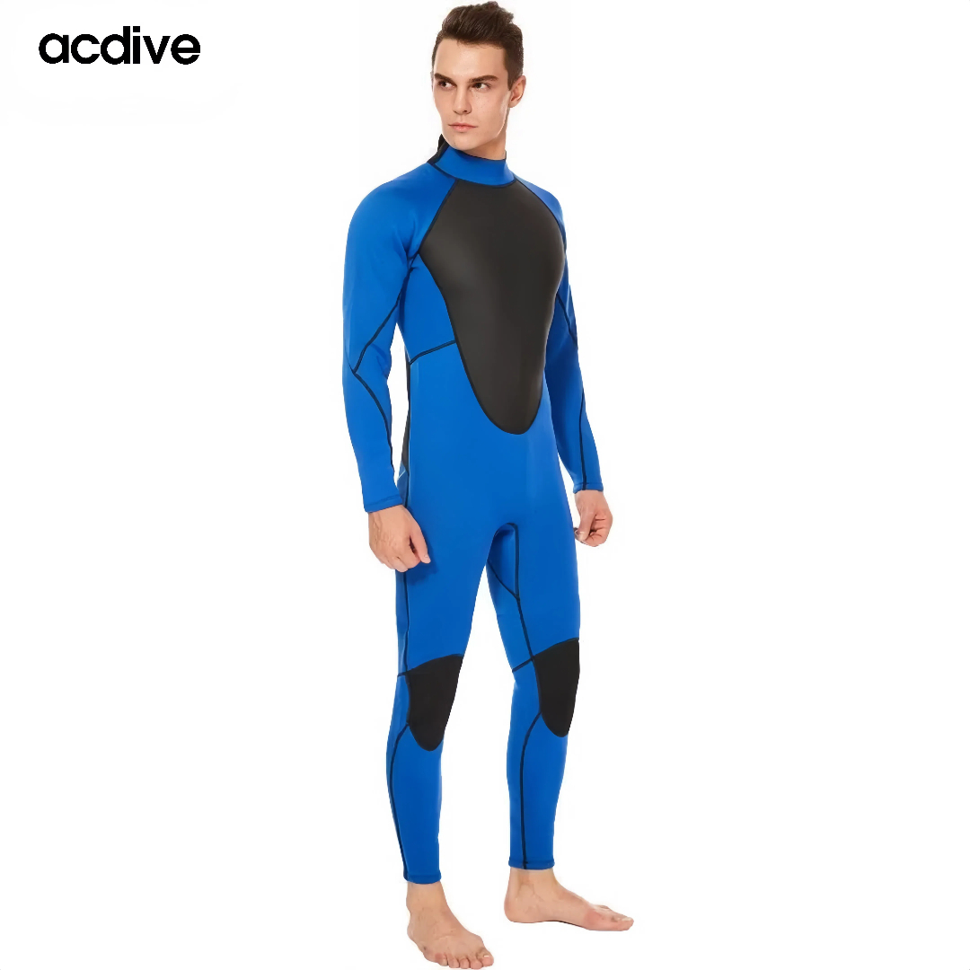 Professional Men 3mm Shark Skin Neoprene Full Sleeve Suits Scuba Diving Surfing OEM ODM Printed Wetsuit - Image 3