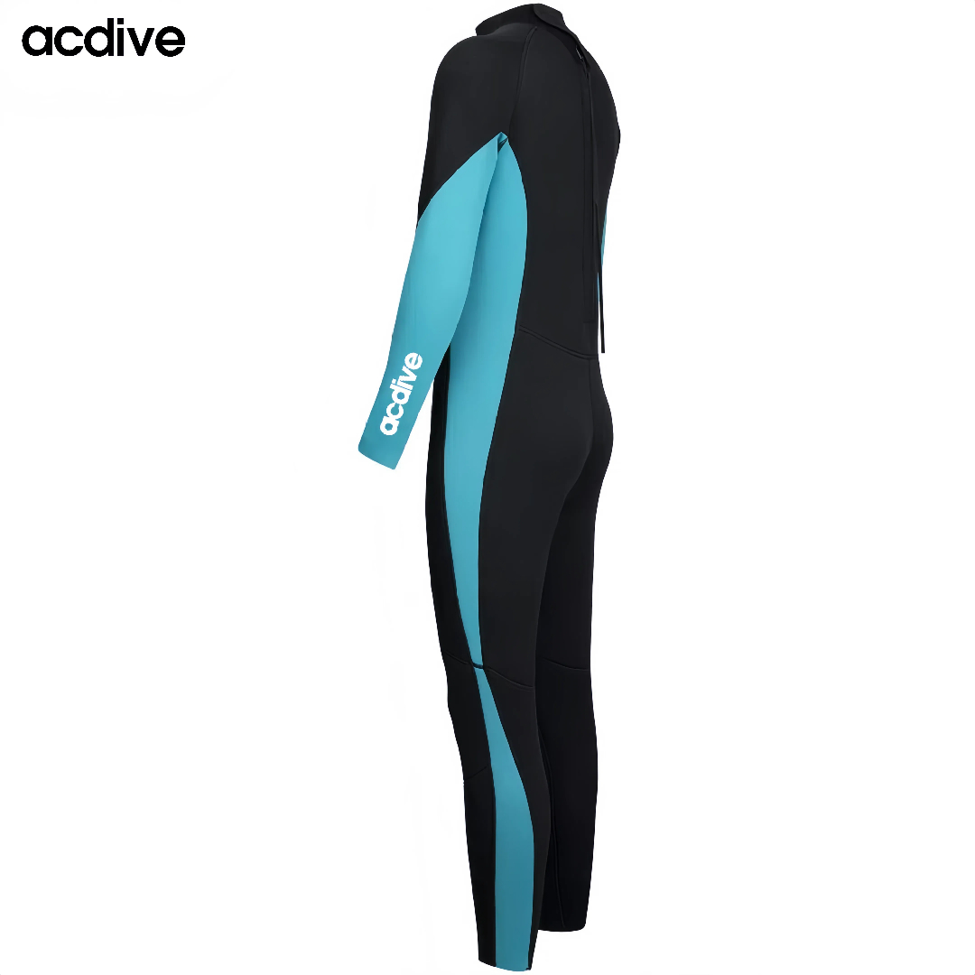 High Quality 3mm Neoprene Customized Brand Colors Good Price Surfing Scuba Diving Long Sleeve Wetsuit - Image 3