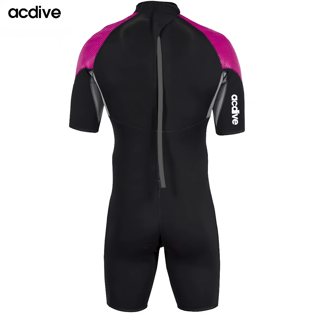 Professional Contest Shark Skin Surfing Diving 3mm Super Stretchy Neoprene Customized Men Short Sleeve Wetsuit - Image 4