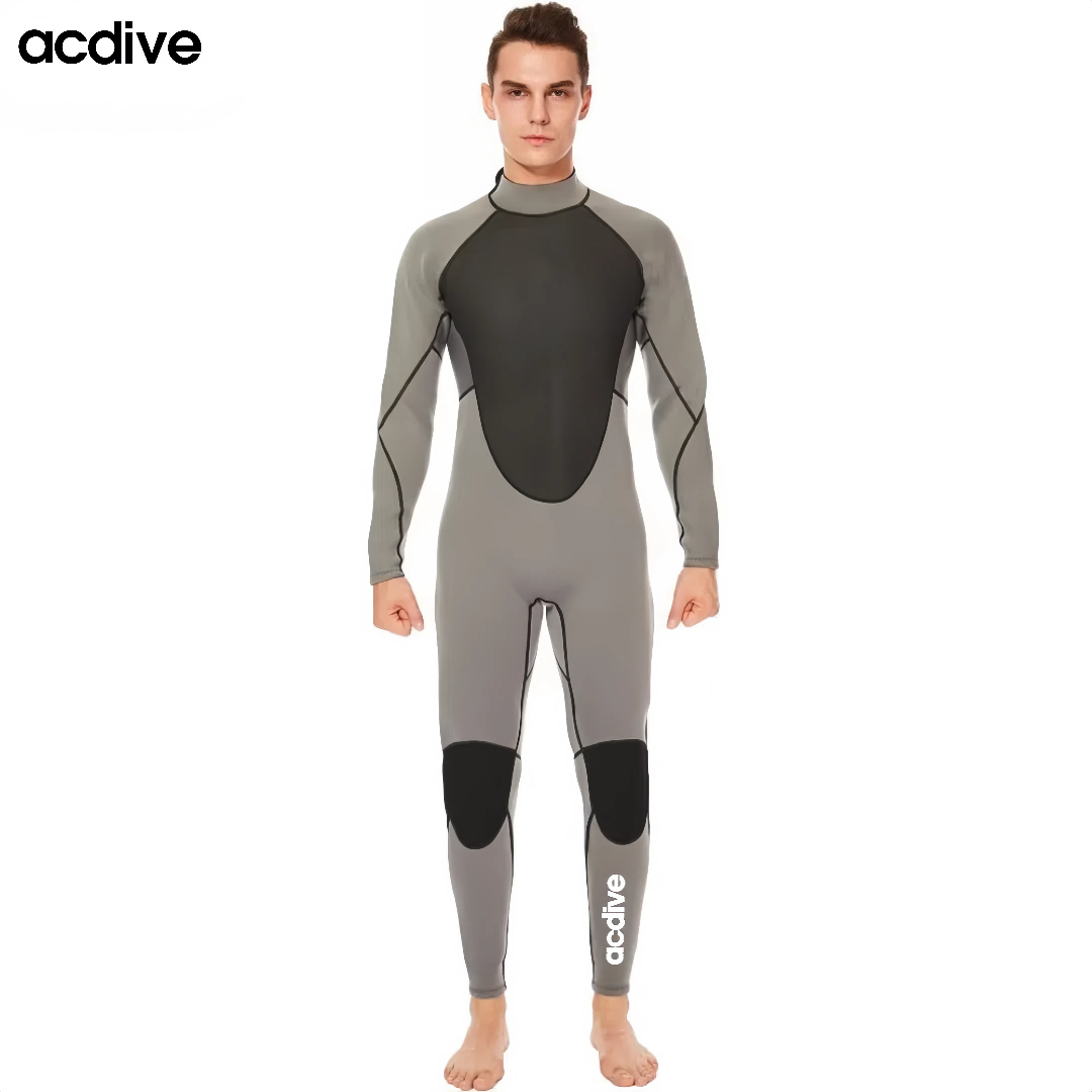 Water Sports Professional Men Full Sleeve 3mm Mesh Skin Neoprene Surfing Diving Kayaking Wetsuit - Image 2