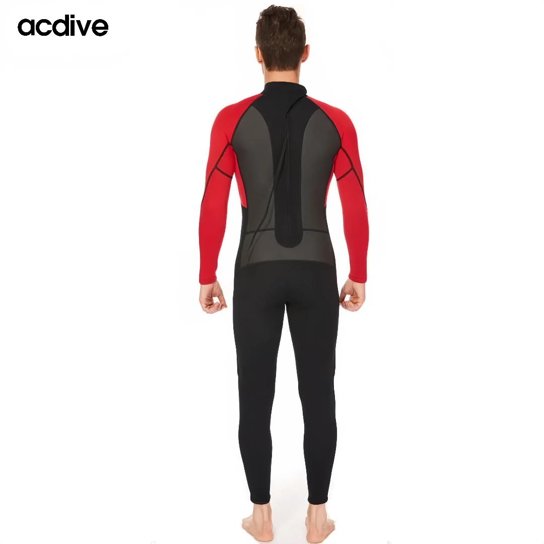 Professional Men 3mm Shark Skin Neoprene Full Sleeve Suits Scuba Diving Surfing OEM ODM Printed Wetsuit - Image 2
