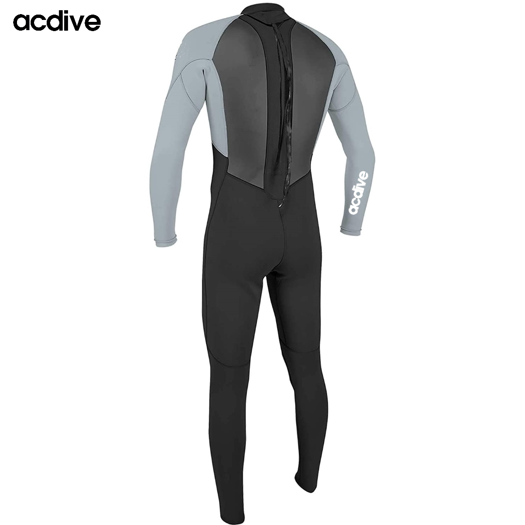 Acdive Professional 3mm Shark Skin Neoprene Free Diving Surfing Snorkeling Customized Full Sleeve Aqua Wetsuit - Image 4
