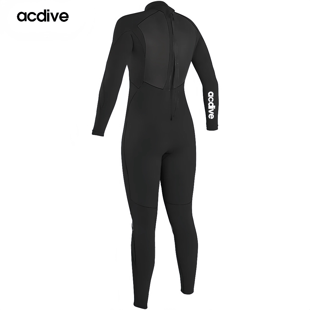 Customized 4/3mm Women Full Sleeve Stretchy Mesh Skin Neoprene Suits Gbs Surfing Scuba Diving Sailing Wetsuit - Image 4