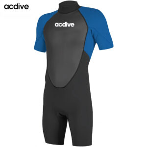 Professional Customized Shark Skin 3/2mm High Stretchy Neoprene Free Diving Snorkeling Surfing Half Sleeve Adult Wetsuit