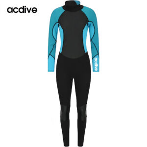 Professional Shark Skin Full Sleeve Women Scuba Surfing Free Diving Sailing Boating 3mm Neoprene Wetsuit