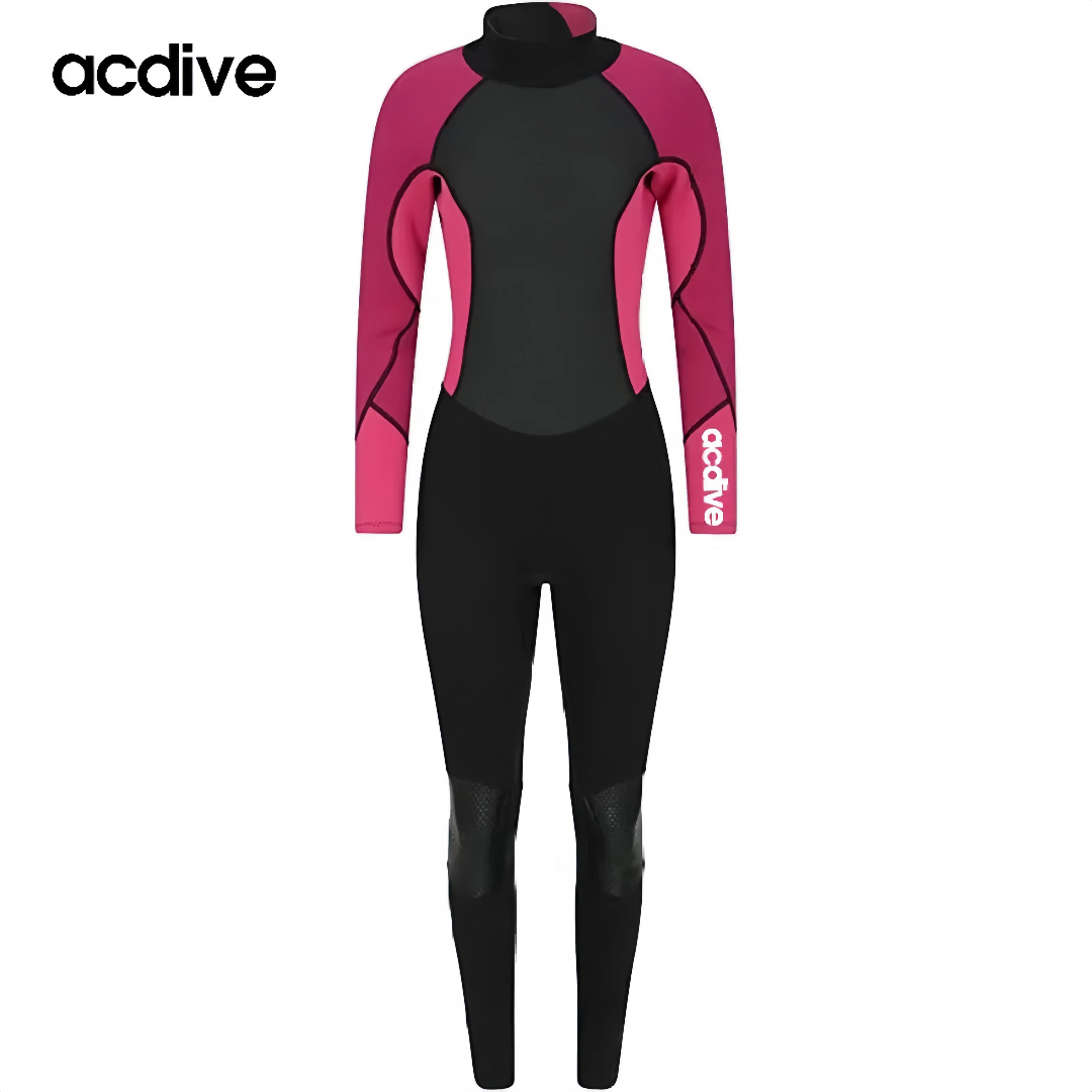 Professional Shark Skin Full Sleeve Women Scuba Surfing Free Diving Sailing Boating 3mm Neoprene Wetsuit - Image 3