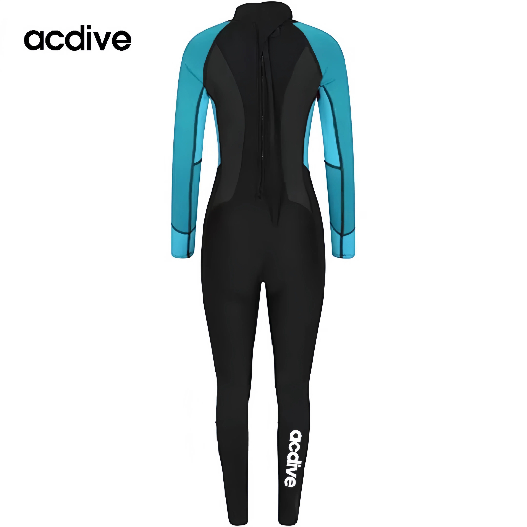 Professional Shark Skin Full Sleeve Women Scuba Surfing Free Diving Sailing Boating 3mm Neoprene Wetsuit - Image 2