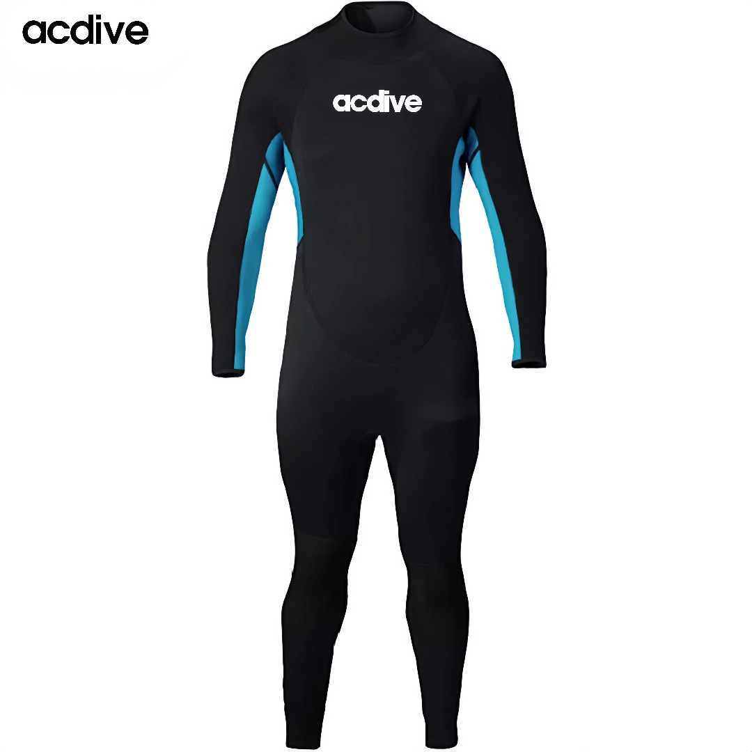Acdive Classic 3mm Neoprene Adult Full Sleeve Suits Free Diving Surfing Snorkeling Colors Available Wetsuit - Image 3