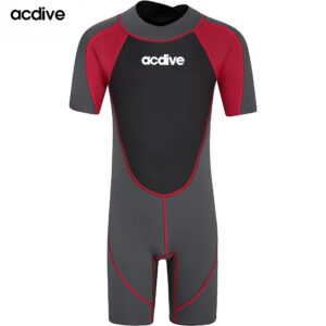 High Quality Youth Aqua Sports 3mm Neoprene Suits OEM ODM Short Sleeve Surfing Diving Snorkeling Wetsuit