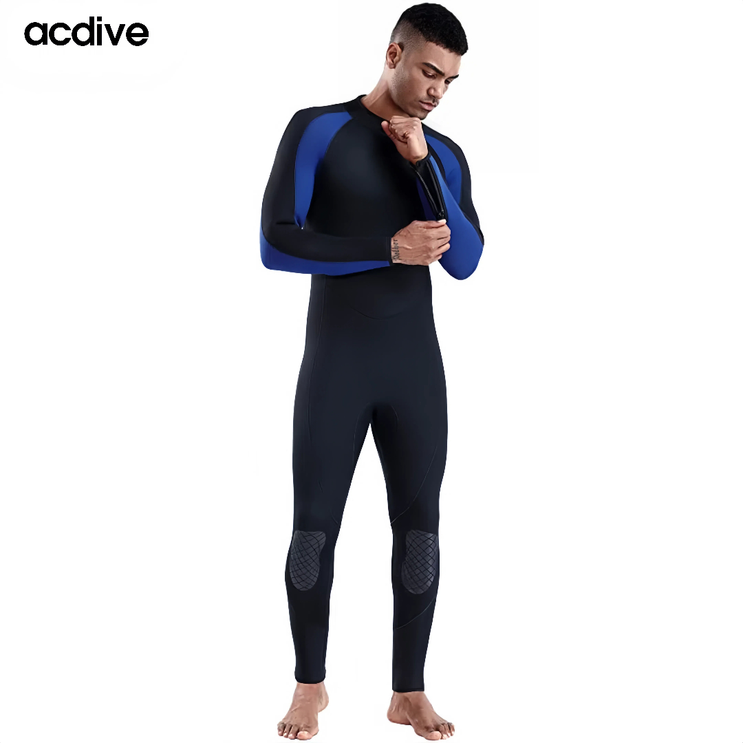 OEM ODM 3mm Neoprene Under Water Sports Full Sleeve One Piece Suits Surfing Diving Swimming Sailing Boating Wetsuit - Image 3