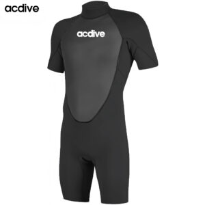 Adult 3/2mm Mesh Skin Neoprene Free Diving Snorkeling Surfing Skiing Short Sleeve Customized Wetsuit