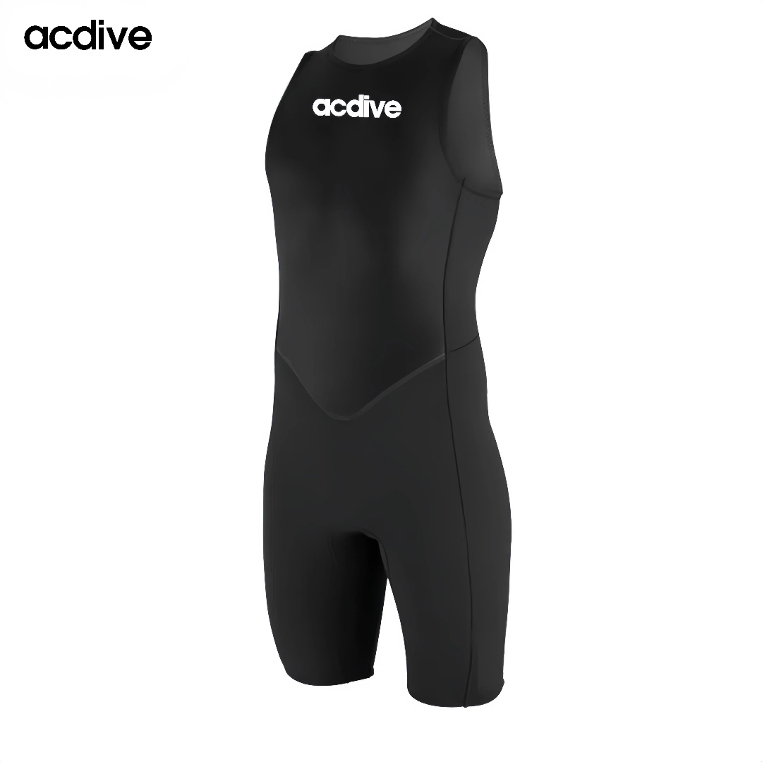 Acdive Aqua Sports 3mm Neoprene OEM ODM Suits Surfing Boating Snorkeling Sailing Kayaking Sleeveless Wetsuit - Image 3