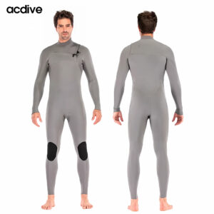 Adult 3/2mm Max Stretchy Neoprene Chest Zipper Kite Surfing Free Diving OEM ODM Wetsuit