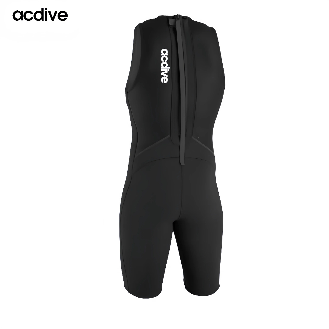 Acdive Aqua Sports 3mm Neoprene OEM ODM Suits Surfing Boating Snorkeling Sailing Kayaking Sleeveless Wetsuit - Image 4