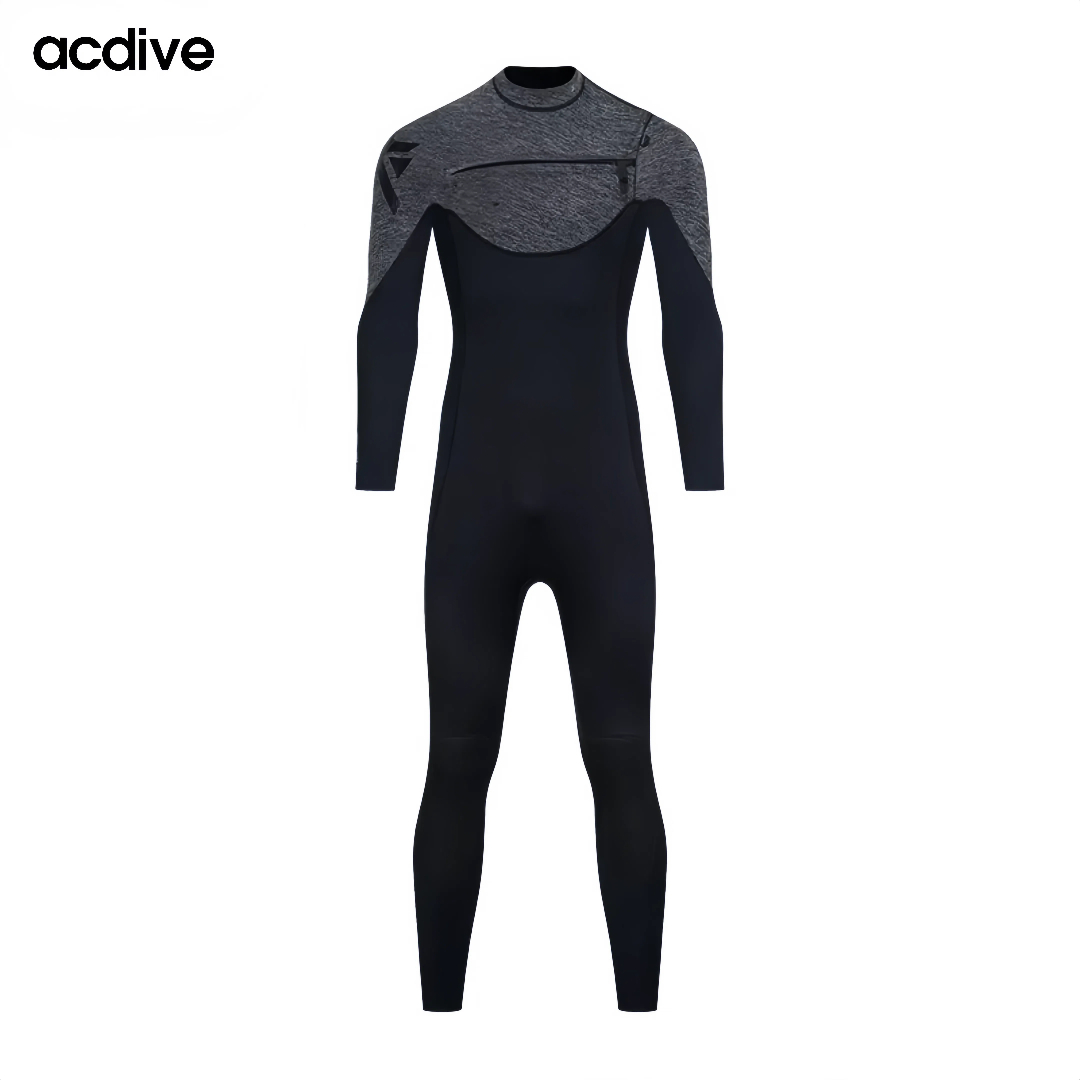 Super Stretchy 3/2mm Chest Zip Kite Adult Free Diving Surfing Full Sleeve Sports Wetsuit - Image 2