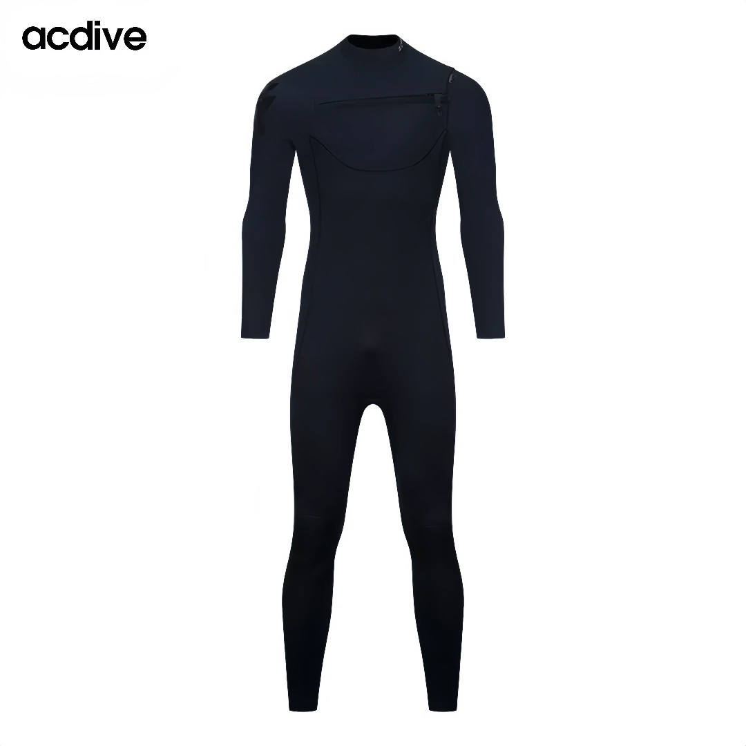 Super Stretchy 3/2mm Chest Zip Kite Adult Free Diving Surfing Full Sleeve Sports Wetsuit - Image 3
