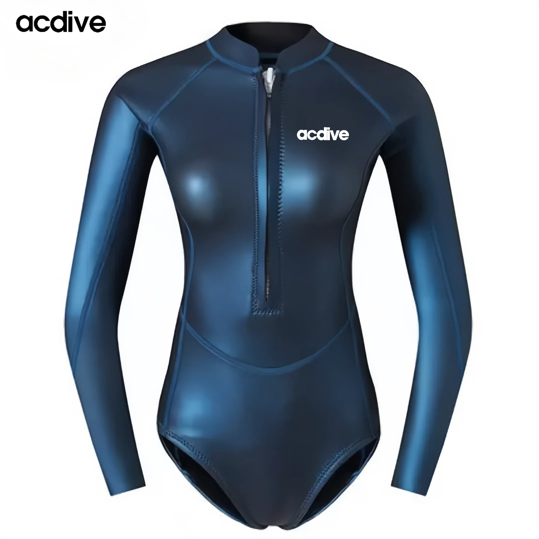 Acdive Titanium Coated Women 2mm Neoprene Bikini Swimwear Free Divng Surfing Swimming Wetsuit - Image 4