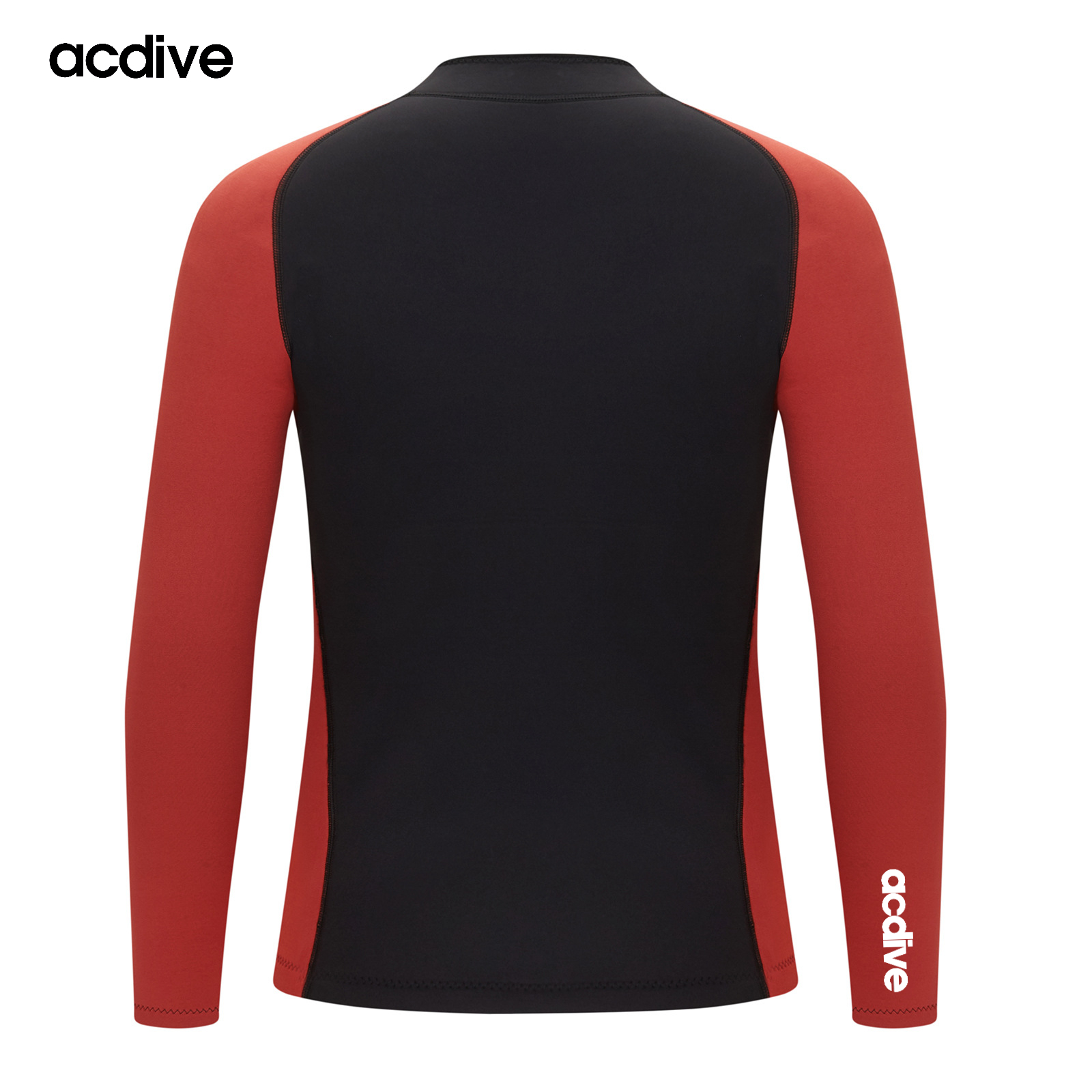 Acdive New Customized Men 2mm Neoprene Top Free Diving Surfing Snorkeling Front Zip Aqua Sports Jacket - Image 2