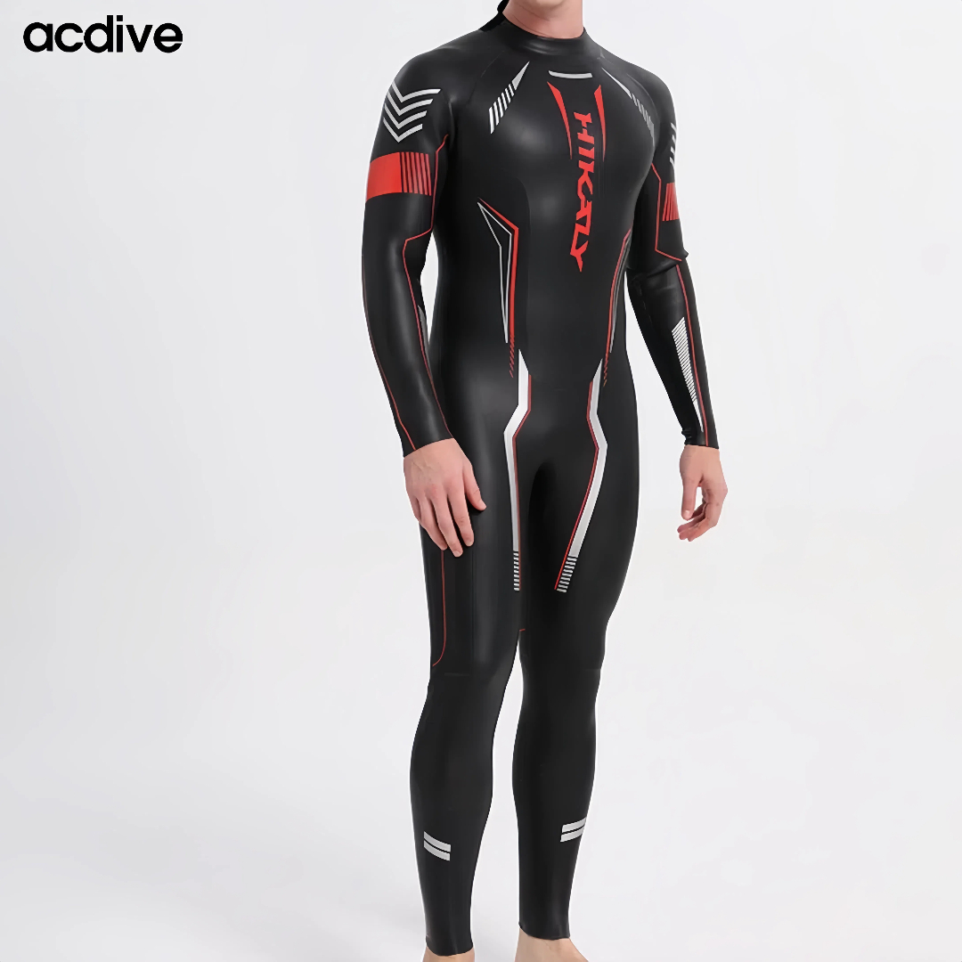 Triathlon 5/3mm Super-Elastic Smooth Skin Competitive Light Resistance Diving Wetsuit - Image 4