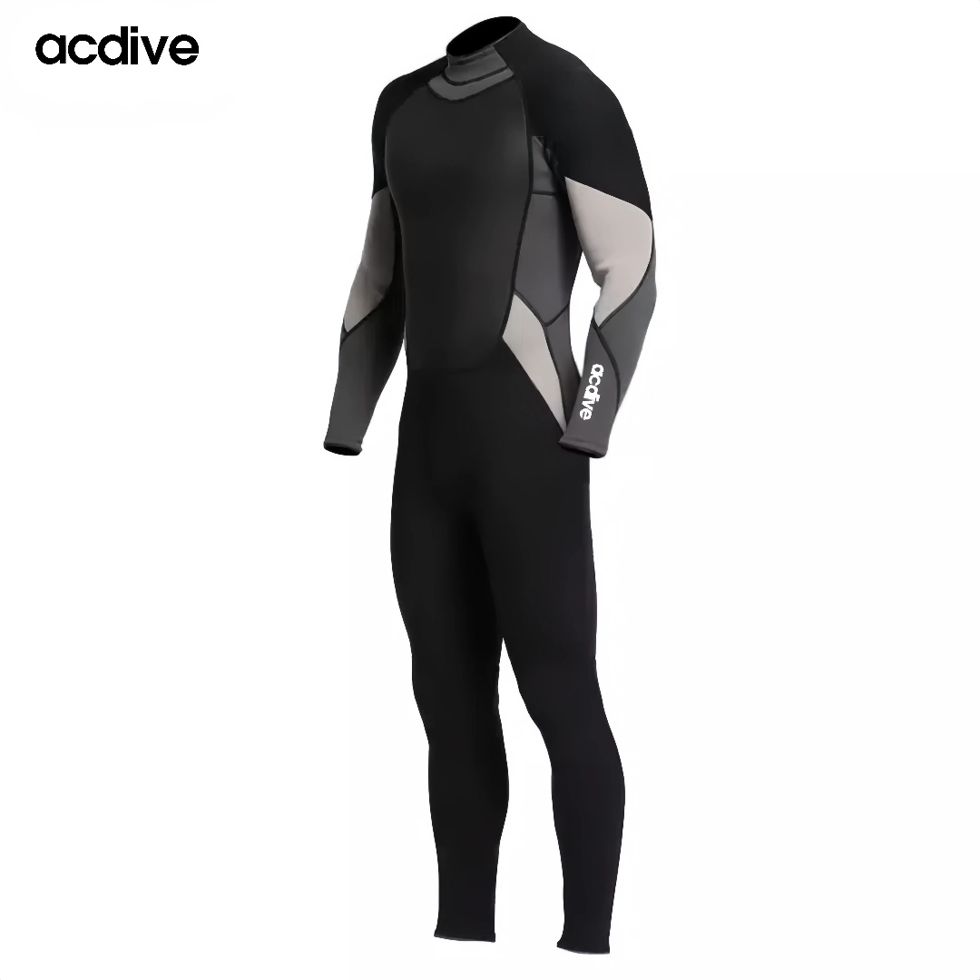 Hot Selling 3mm Surfing Swimming Diving Kayaking Jet Skiing Mesh Skin Neoprene Men Full Sleeved Wetsuit - Image 3