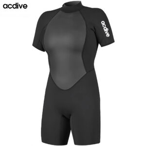 High Quality Short Sleeve 3mm Stretchy Neoprene Suits Brand Customized Design Printed Water Sports Wetsuit