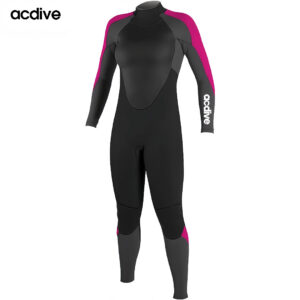 Customized 4/3mm Women Full Sleeve Stretchy Mesh Skin Neoprene Suits Gbs Surfing Scuba Diving Sailing Wetsuit