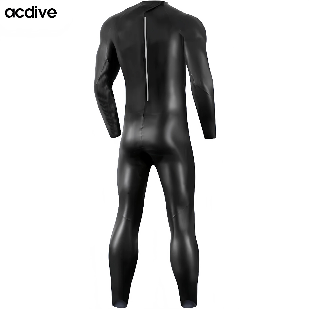 Professional Adult 5/3mm Smooth Skin Ultra Stretchy Neoprene Customized Triathlon Sports Wetsuit - Image 2