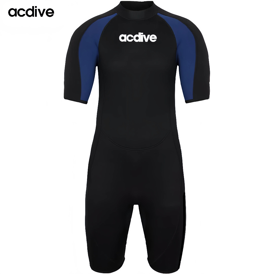 High Quality Customized Brand Colors Adult 3mm Neoprene Short Sleeve Surfing Diving Snorkeling Swimming Wetsuit - Image 4