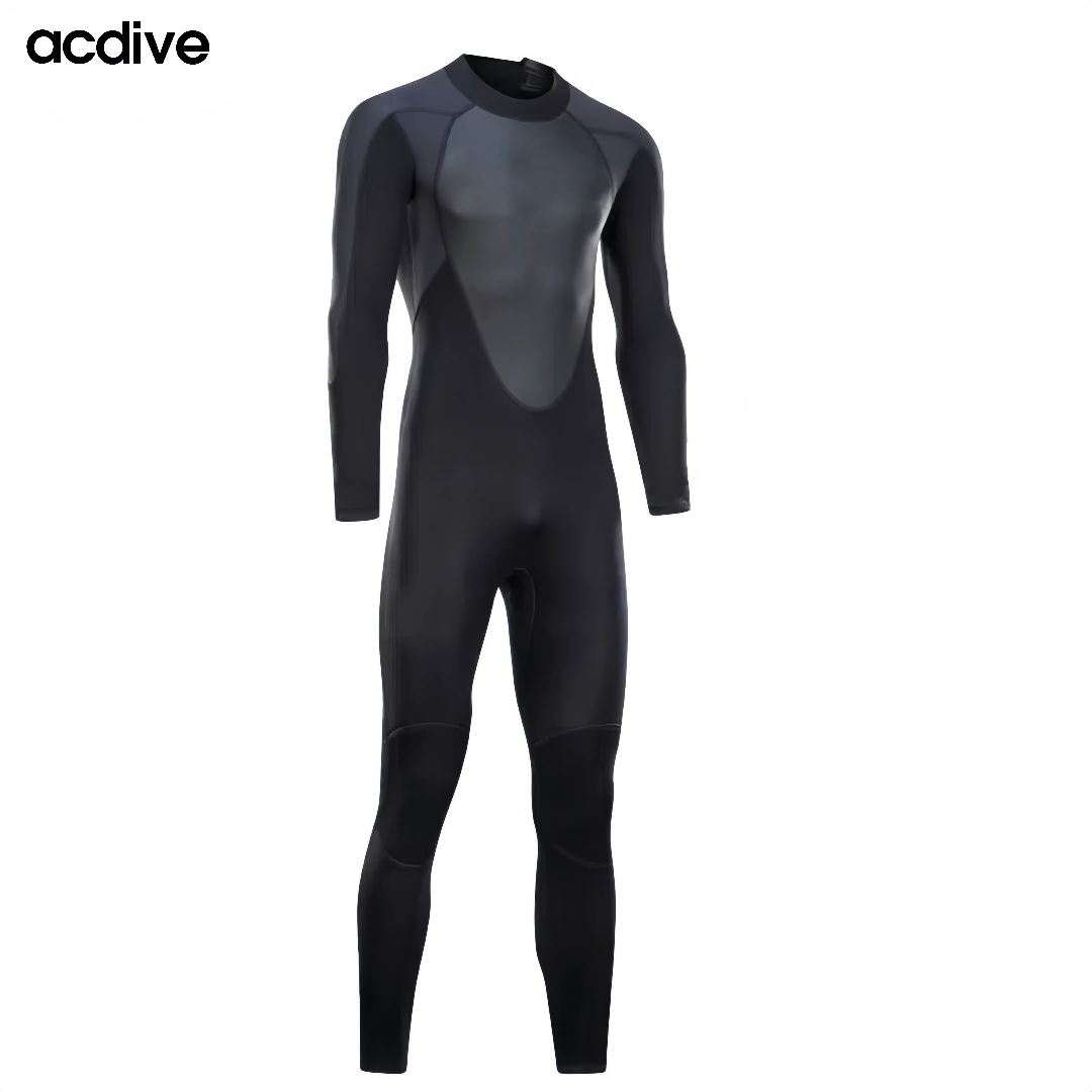 Mesh Skin 3mm Stretchy Neoprene Men Scuba Diving Surfing Kayaking OEM ODM One Piece Wetsuit - Image 3