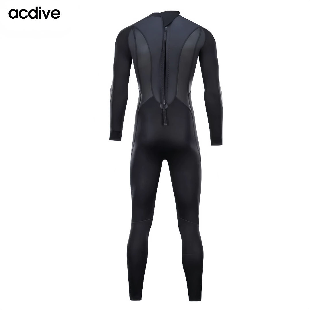 Mesh Skin 3mm Stretchy Neoprene Men Scuba Diving Surfing Kayaking OEM ODM One Piece Wetsuit - Image 4